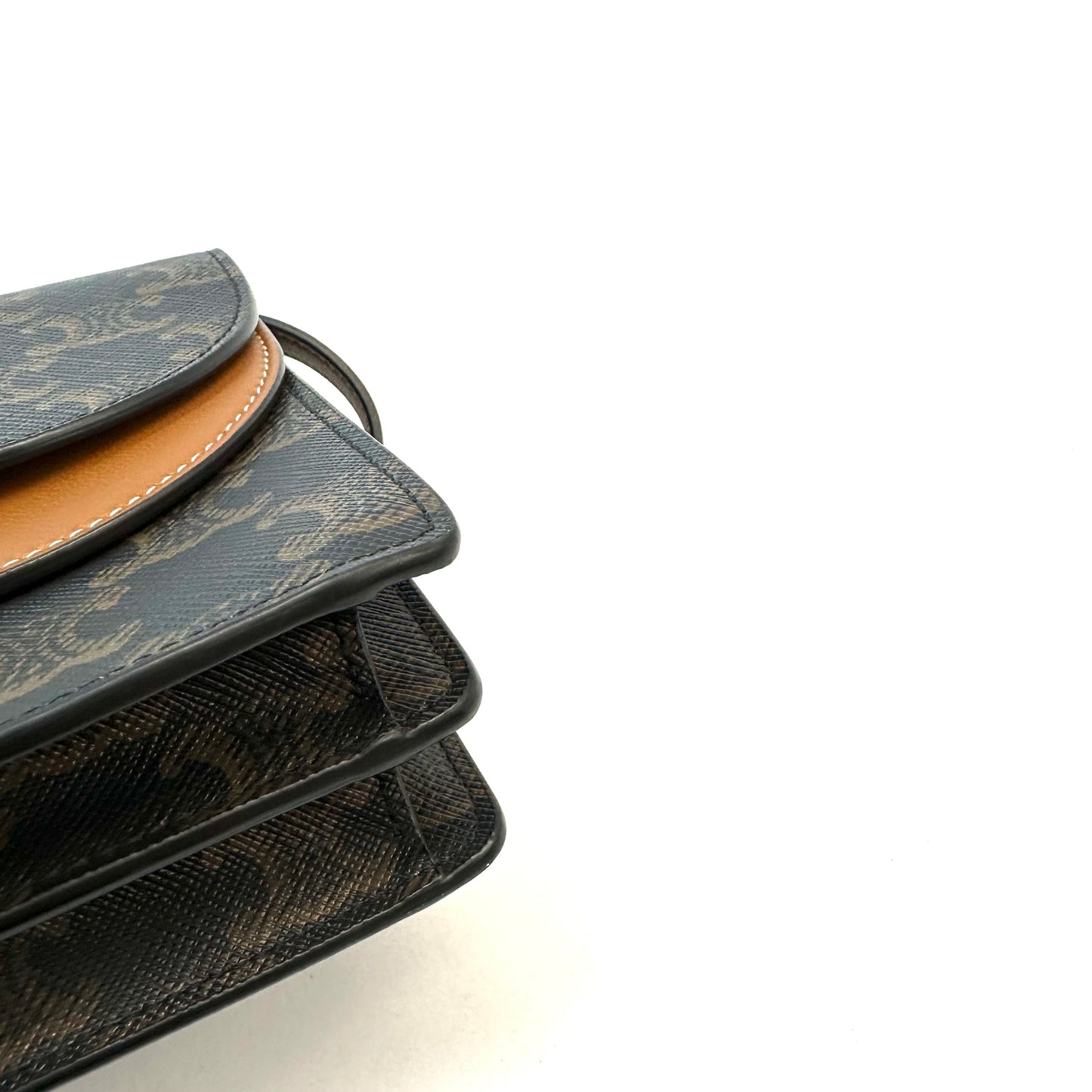 Celine - Triomphe - Cloth - Brown - (mini)
