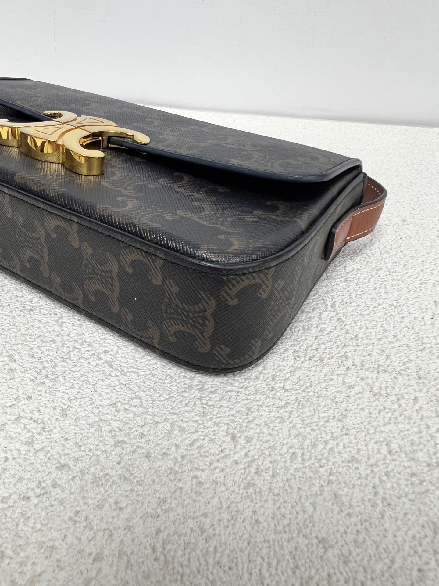 Celine - Triomphe - Cloth - Brown - (mini)