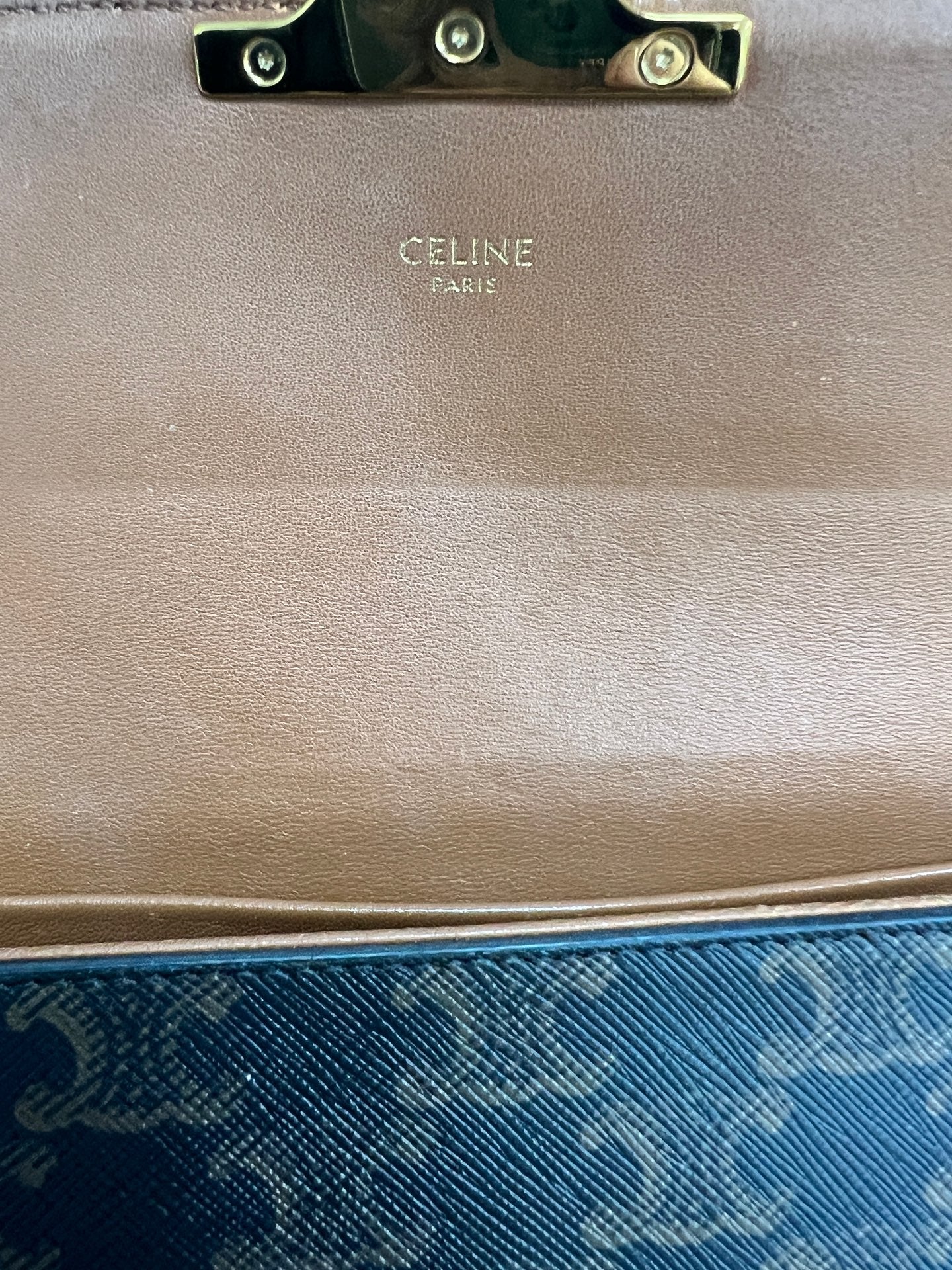 Celine - Triomphe - Cloth - Brown - (mini)
