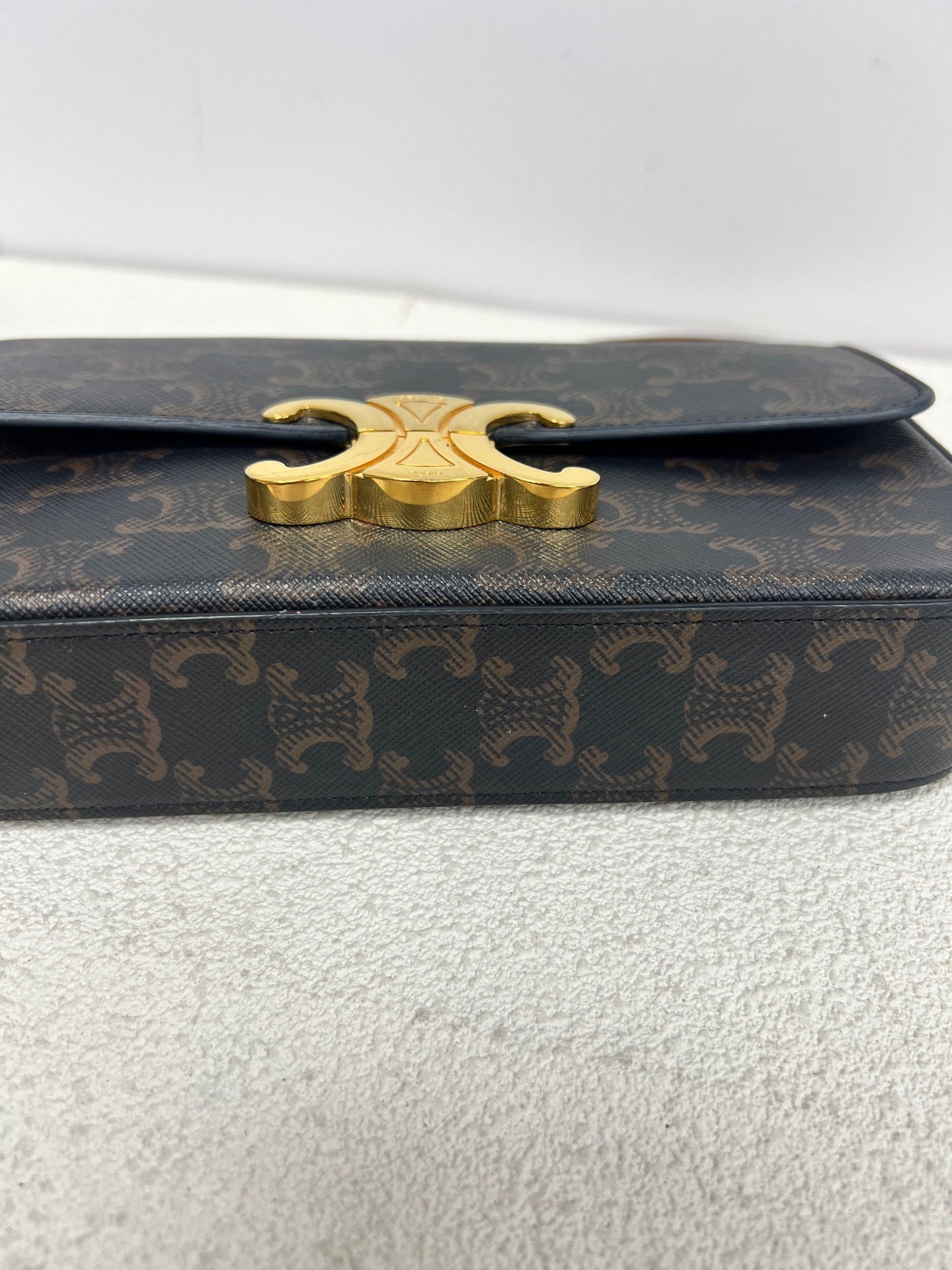 Celine - Triomphe - Cloth - Brown - (mini)