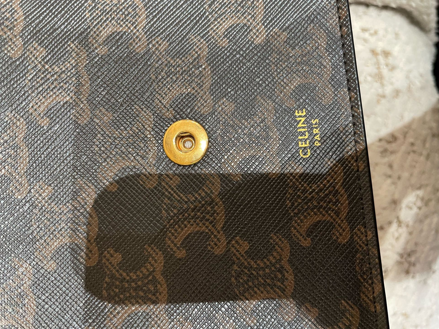 Celine - Triomphe - Cloth - Brown - (mini)