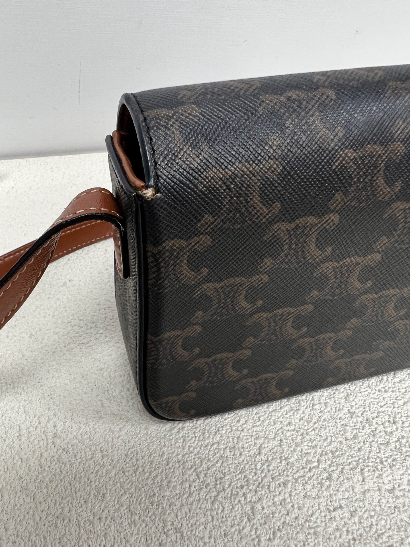 Celine - Triomphe - Cloth - Brown - (mini)