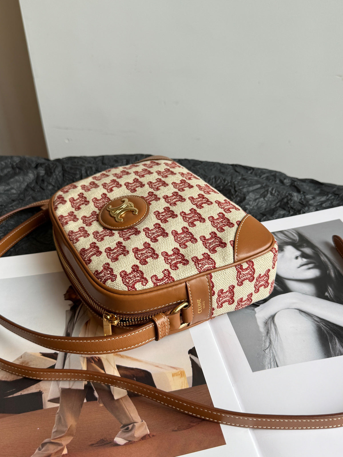 Celine - Triomphe - Cloth - Multicolour - (Small)