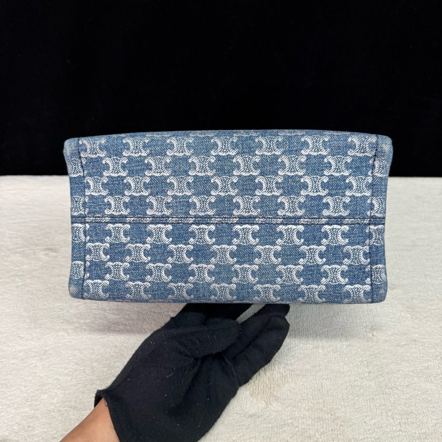 Celine - Triomphe - Denim - Jeans - Blue - (small)