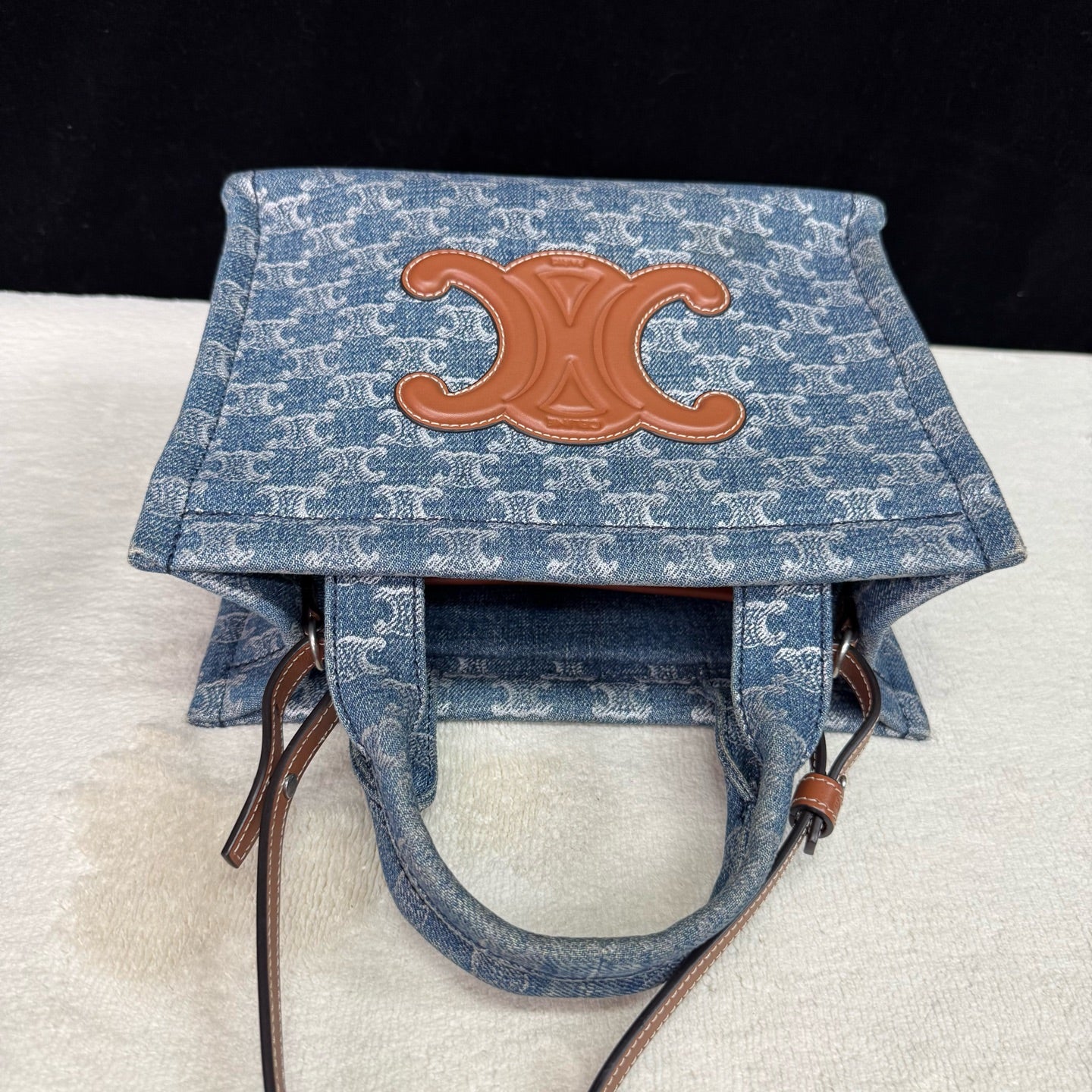 Celine - Triomphe - Denim - Jeans - Blue - (small)