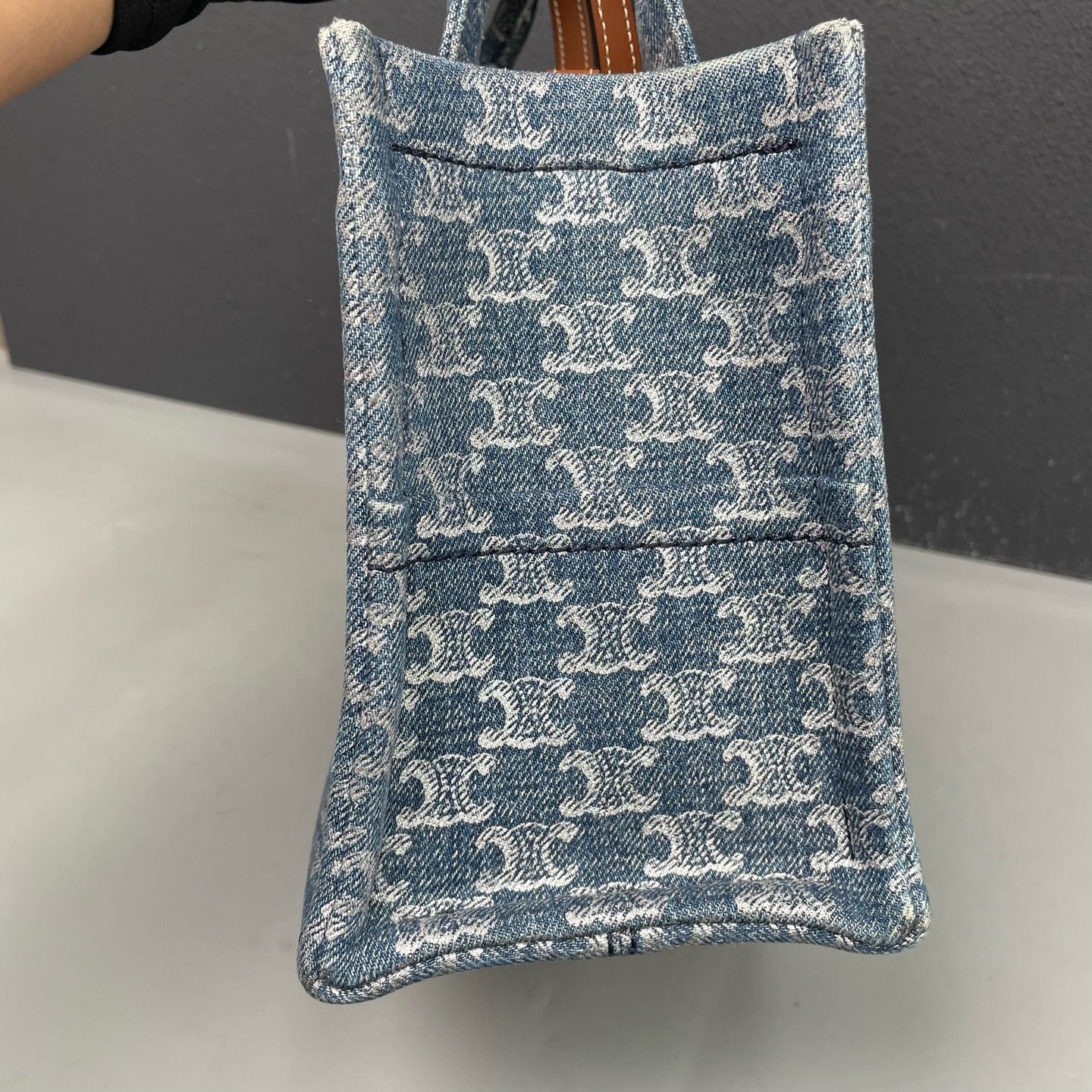 Celine - Triomphe - Denim - Jeans - Blue - (small)