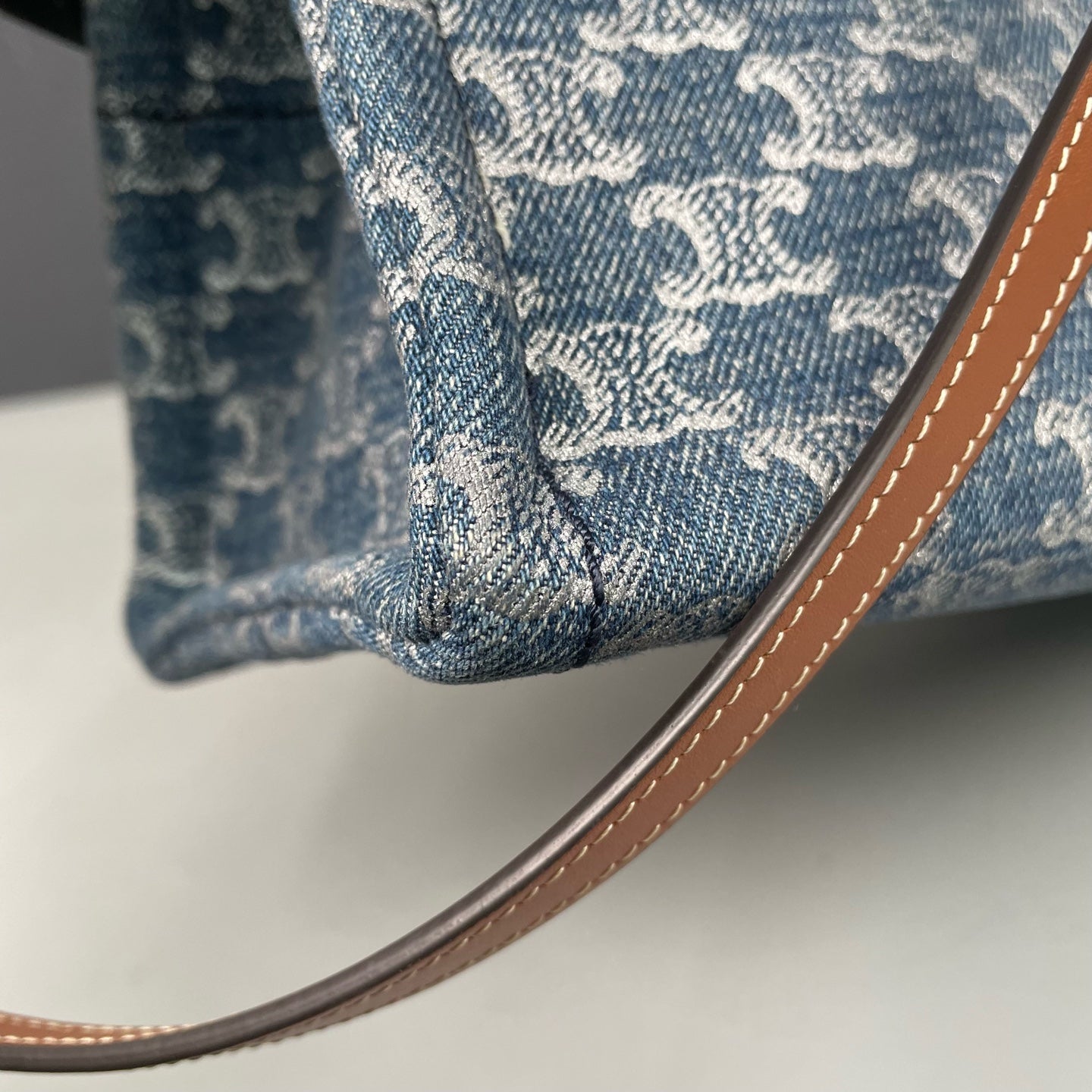 Celine - Triomphe - Denim - Jeans - Blue - (small)
