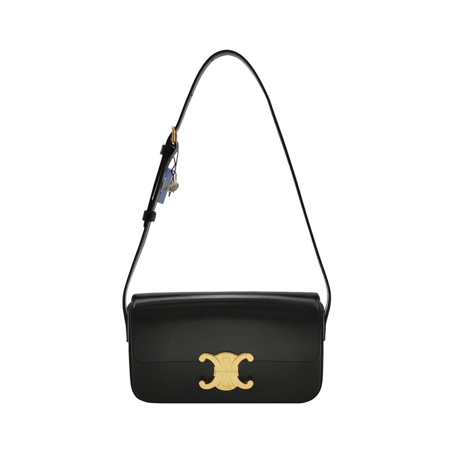 Celine - Triomphe - Leather - Black - (mini)