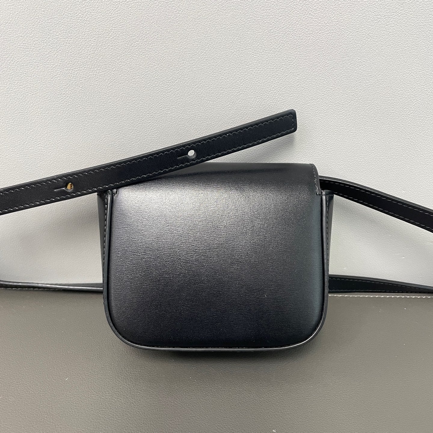 Celine - Triomphe - Leather - Black - (mini)