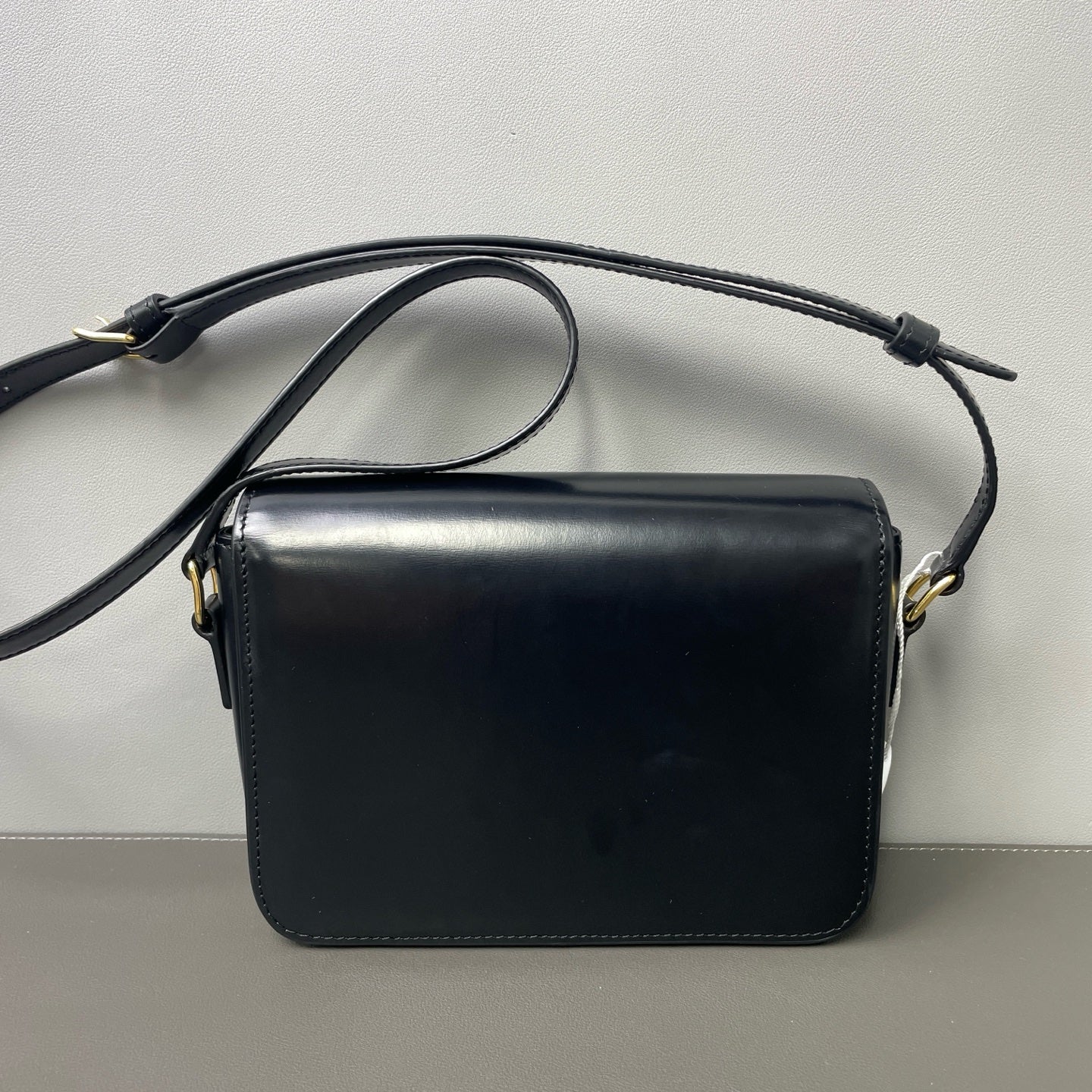Celine - Triomphe - Leather - Black - (mini)