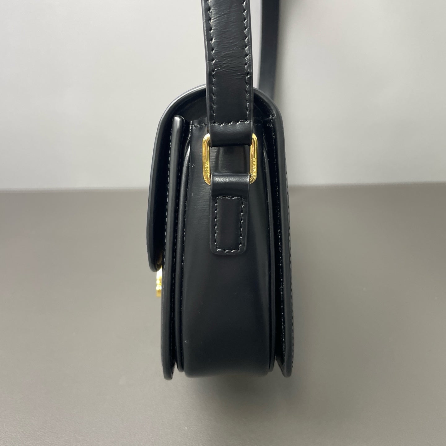 Celine - Triomphe - Leather - Black - (mini)