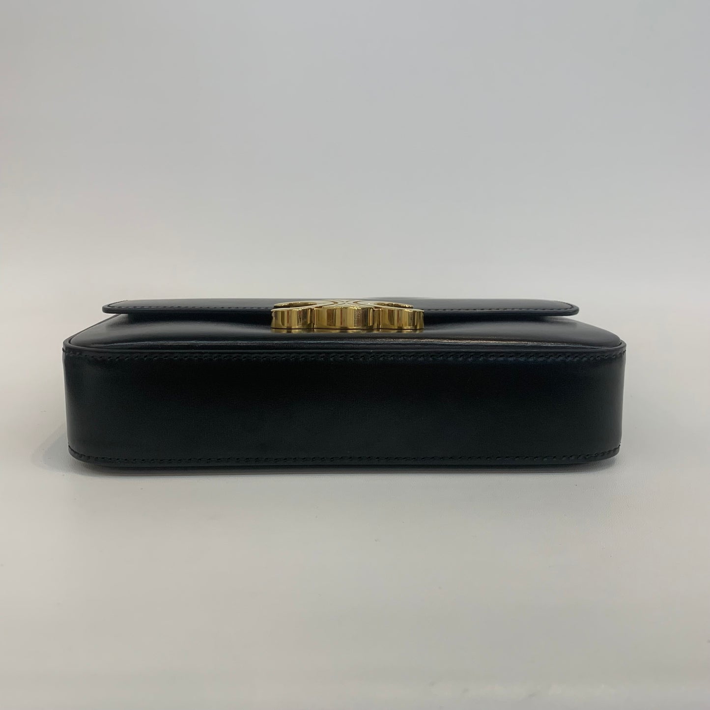 Celine - Triomphe - Leather - Black - (mini)