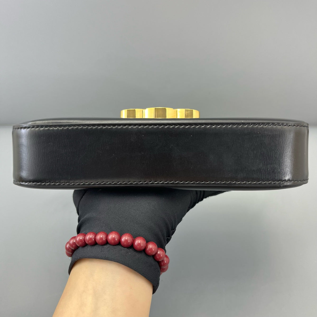 Celine - Triomphe - Leather - Black - (mini)