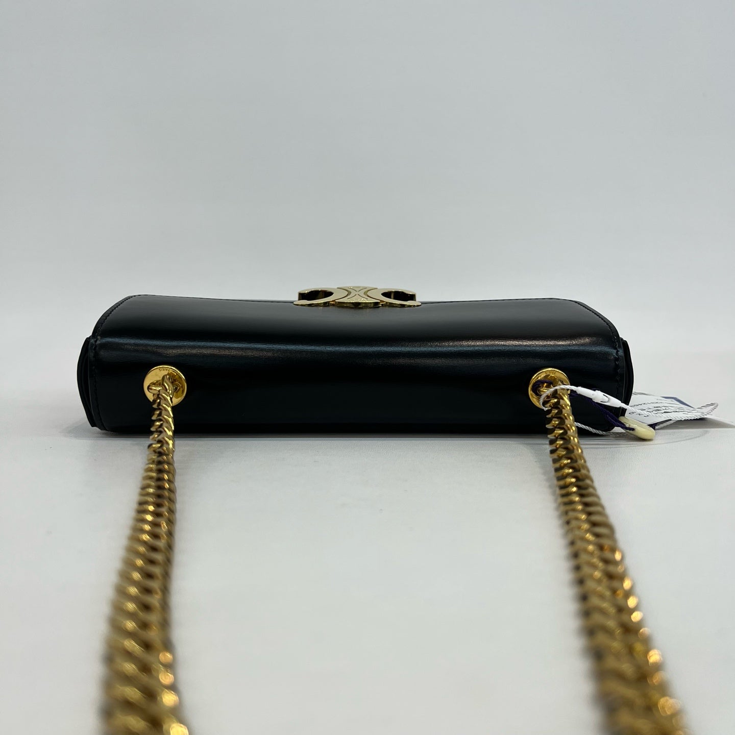Celine - Triomphe - Leather - Black - (mini)