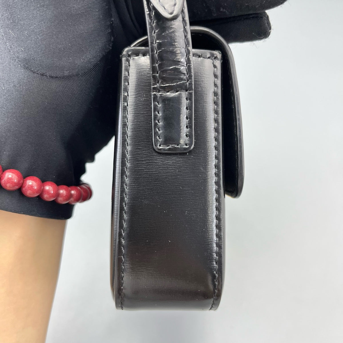 Celine - Triomphe - Leather - Black - (mini)