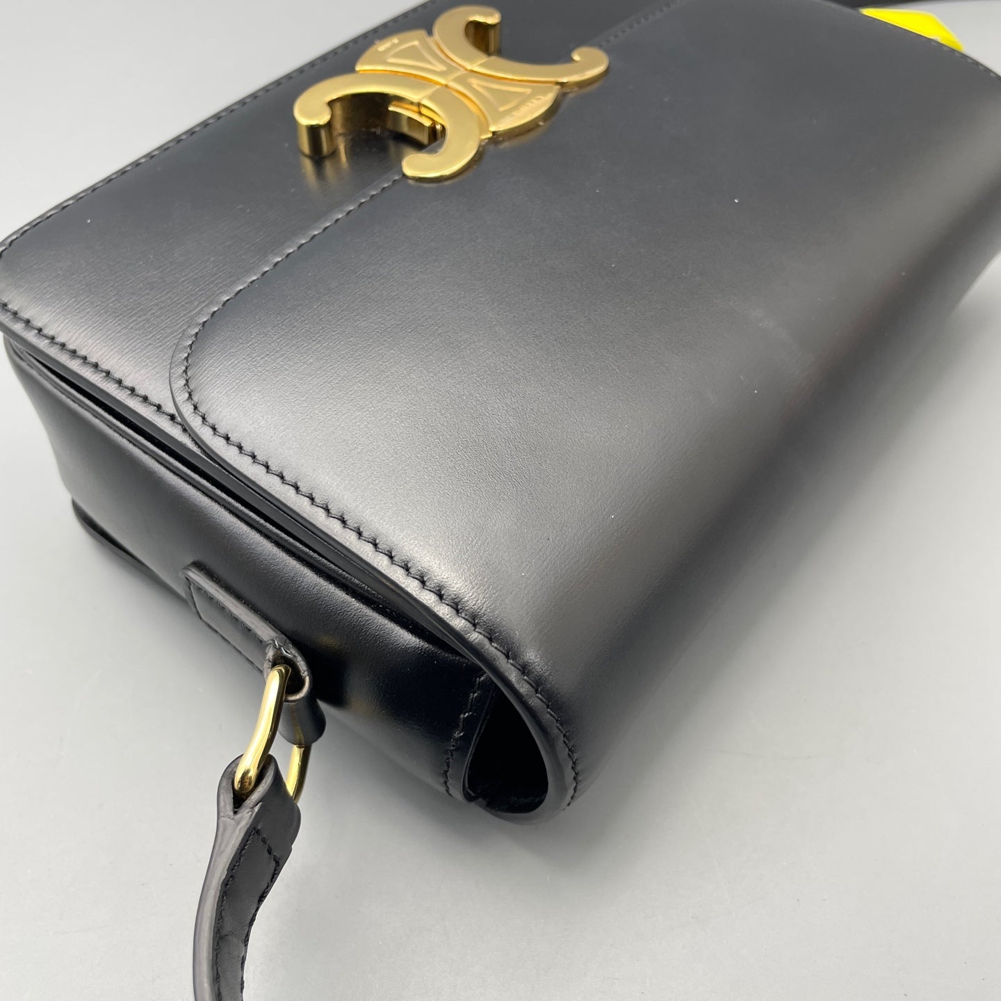 Celine - Triomphe - Leather - Black - (mini)