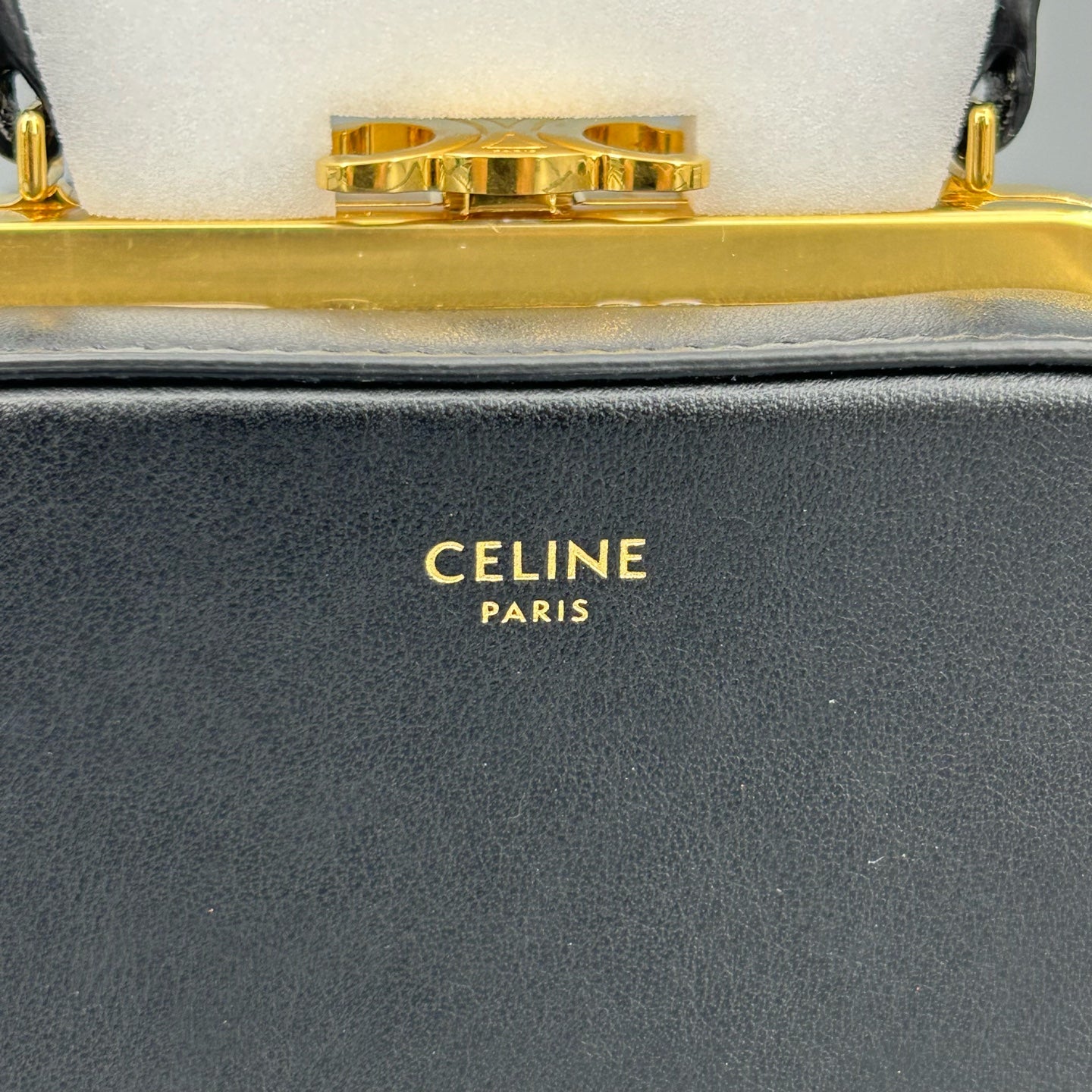 Celine - Triomphe - Leather - Black - (mini)