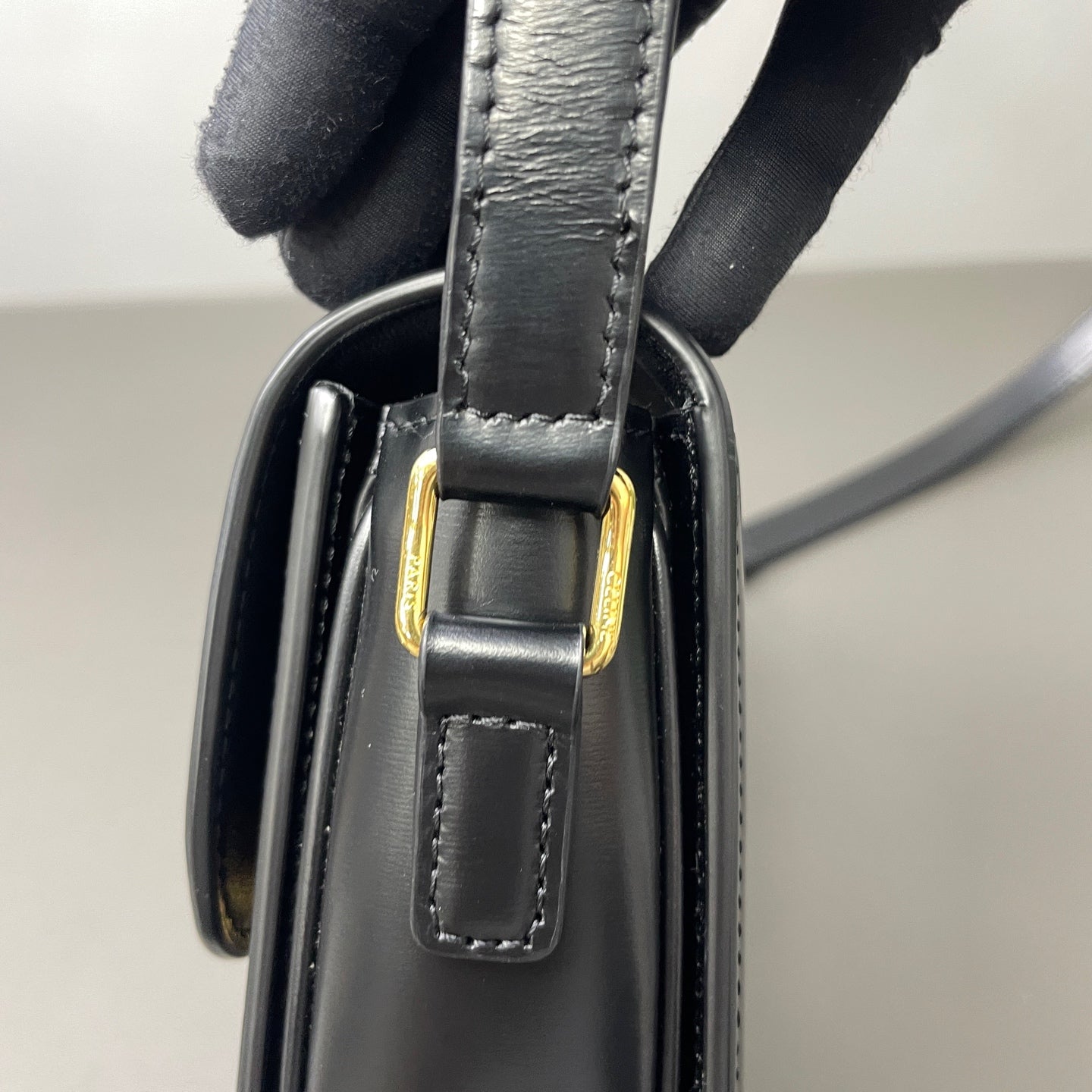 Celine - Triomphe - Leather - Black - (mini)