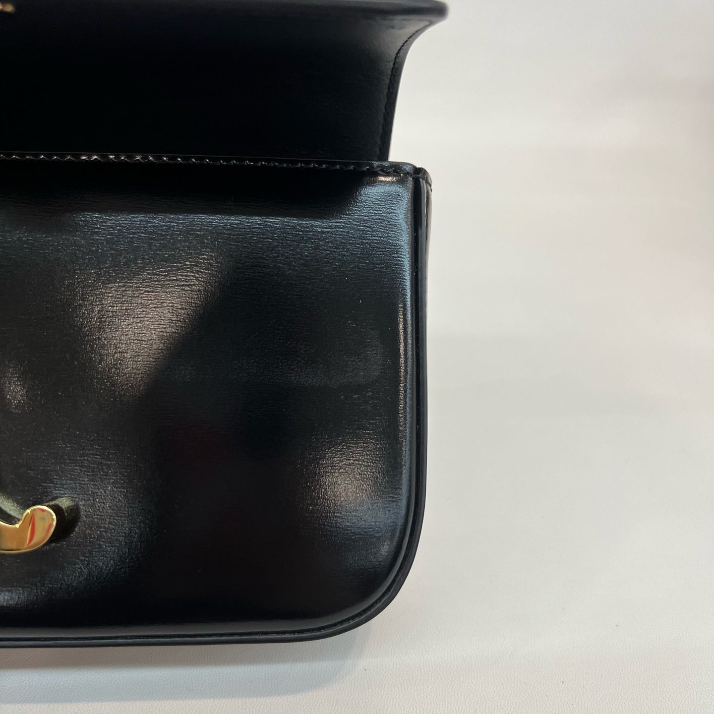 Celine - Triomphe - Leather - Black - (mini)