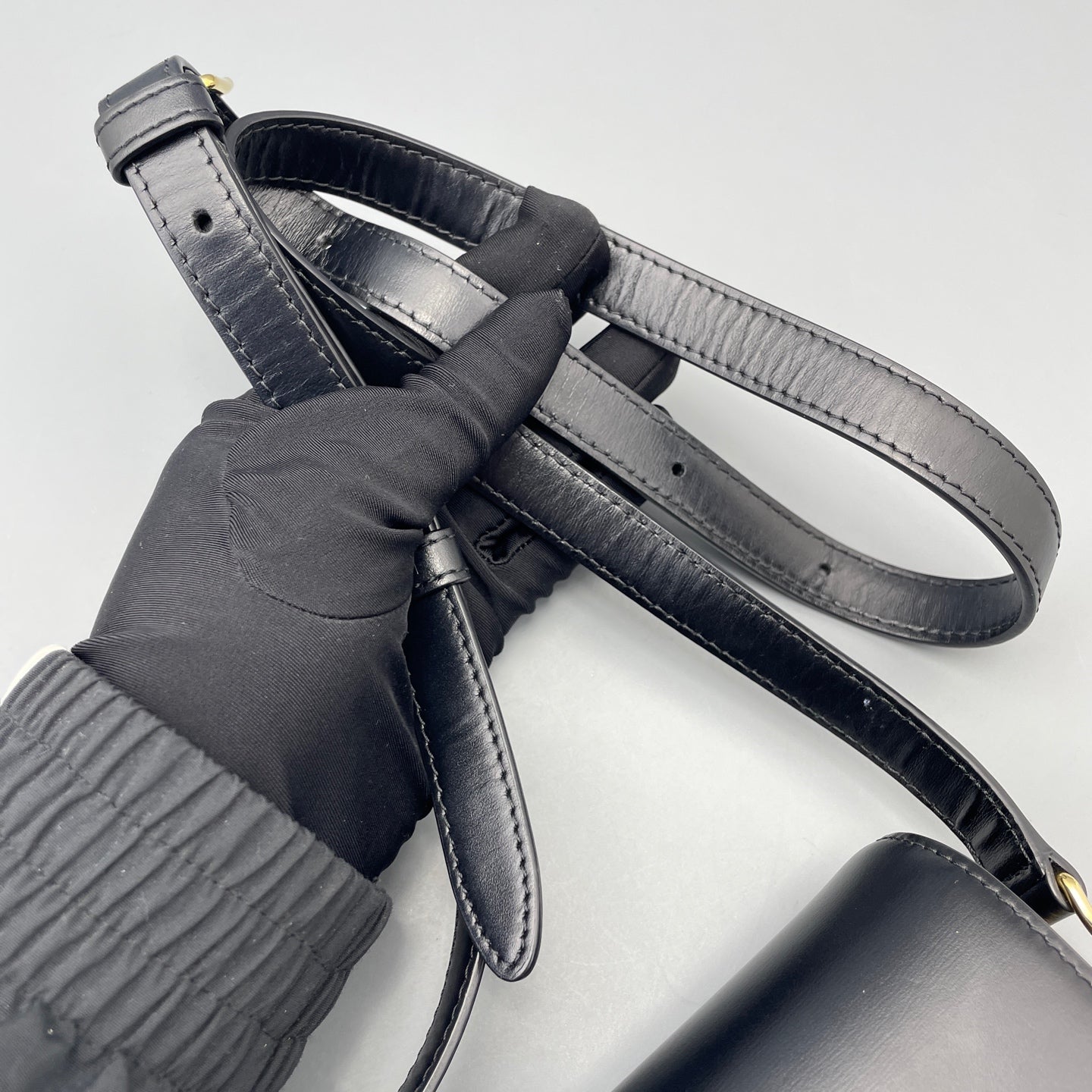 Celine - Triomphe - Leather - Black - (mini)