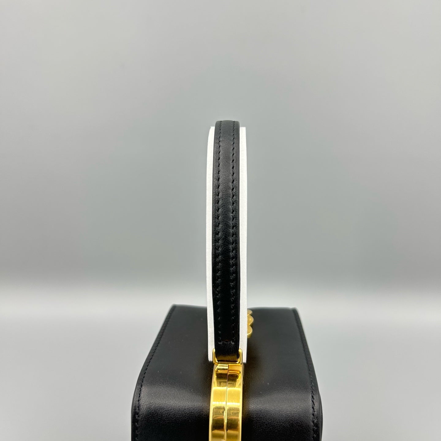 Celine - Triomphe - Leather - Black - (mini)