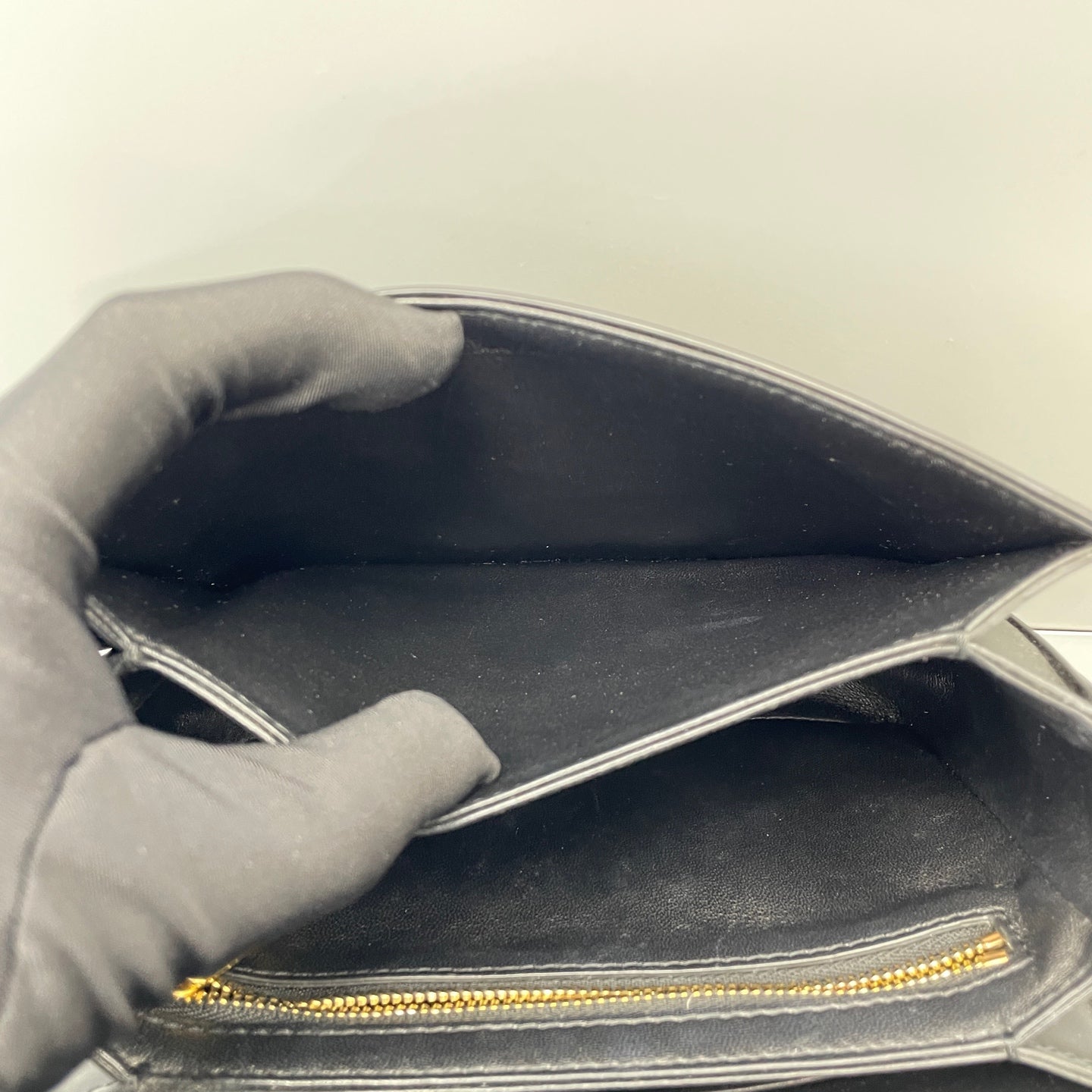 Celine - Triomphe - Leather - Black - (mini)