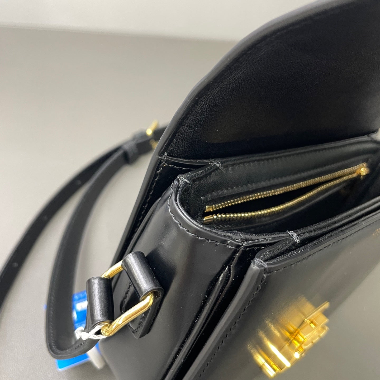 Celine - Triomphe - Leather - Black - (mini)