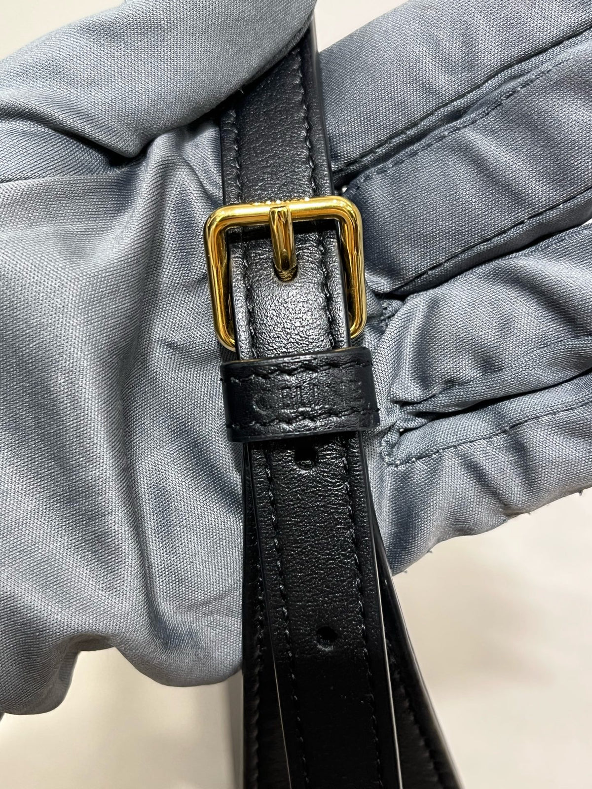 Celine - Triomphe - Leather - Black - (small)