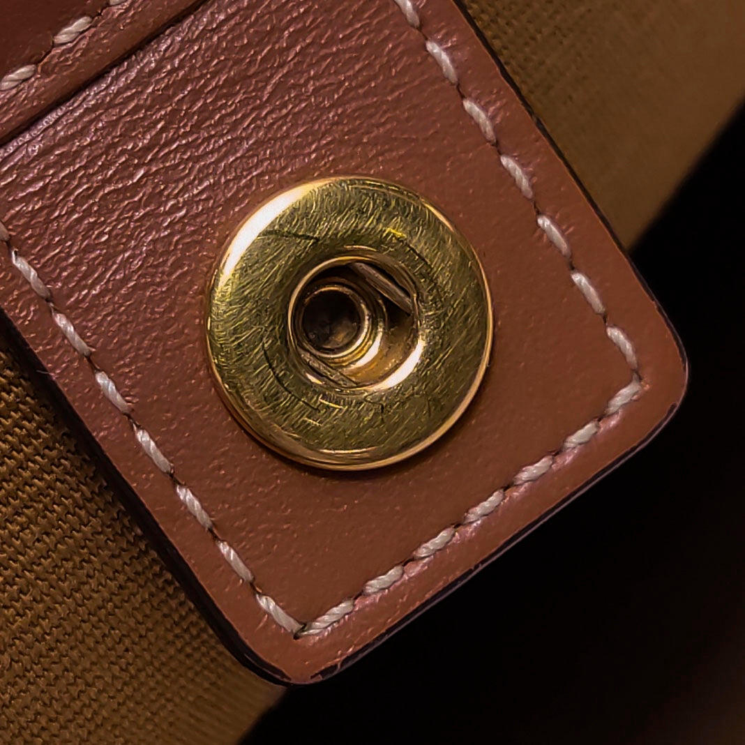 Celine - Triomphe - Leather - Brown - (medium)