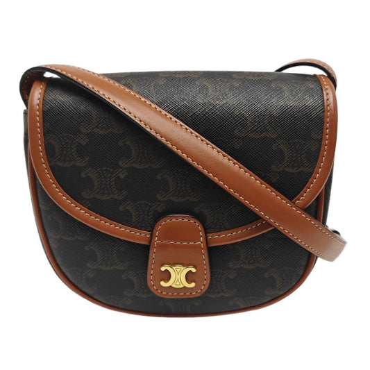 Celine - Triomphe - Leather - Brown - (mini)