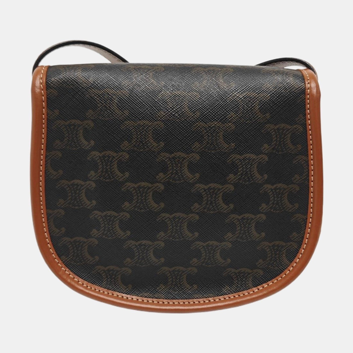 Celine - Triomphe - Leather - Brown - (mini)
