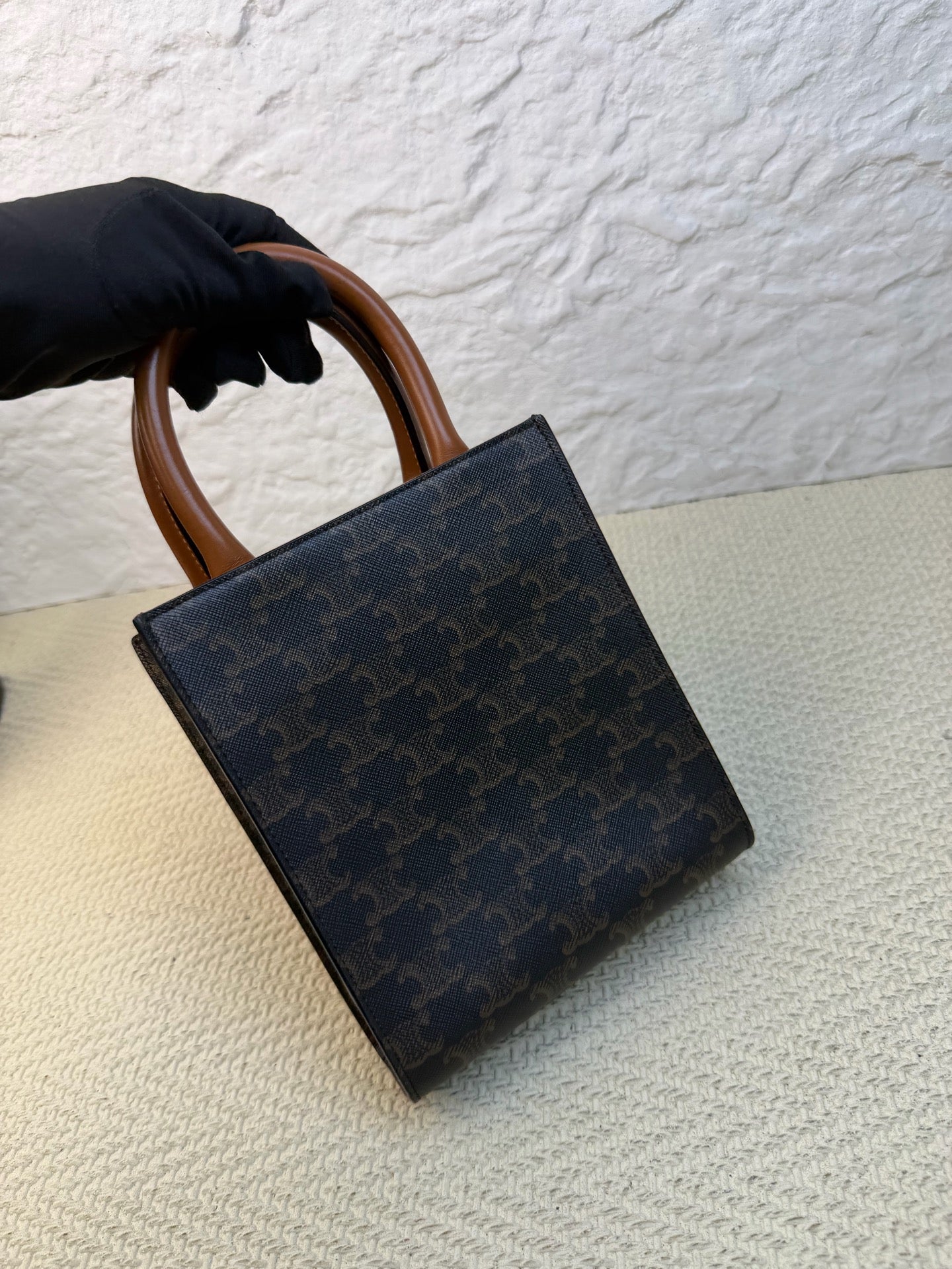 Celine - Triomphe - Leather - Brown - (mini)