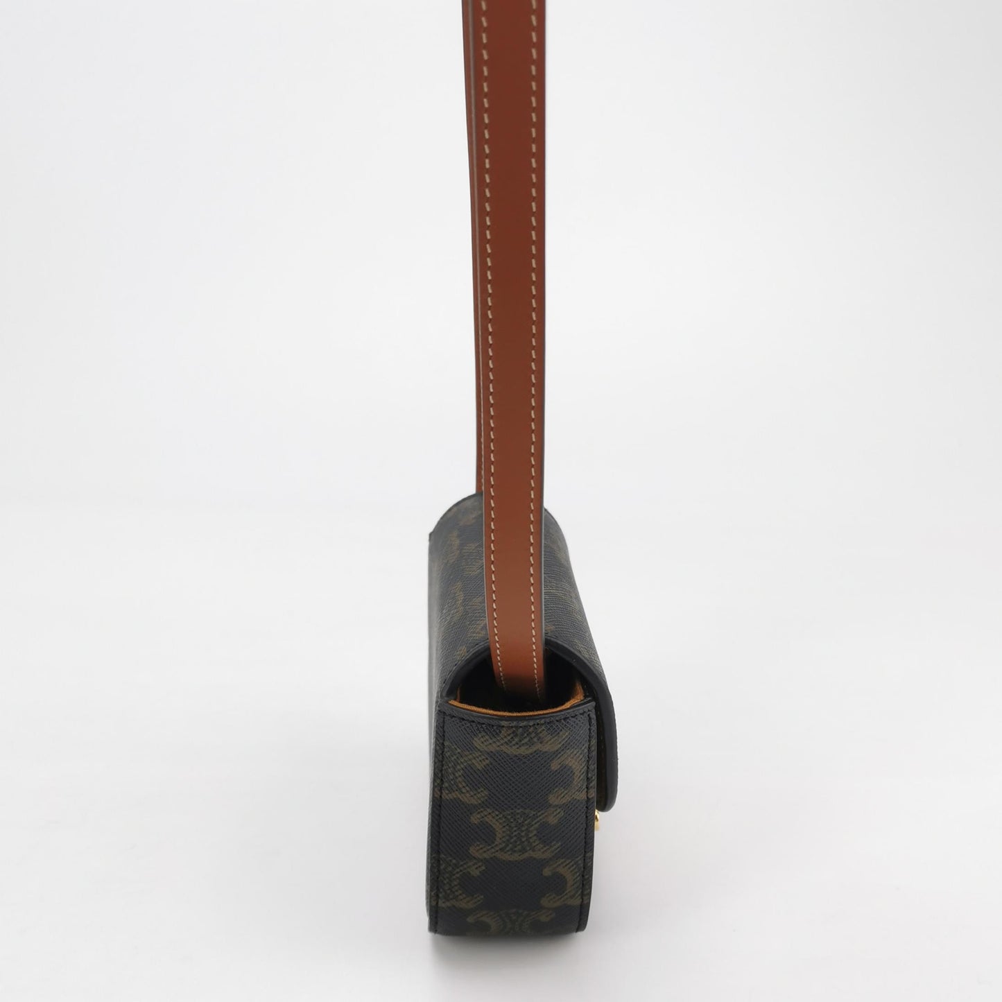 Celine - Triomphe - Leather - Brown - (mini)