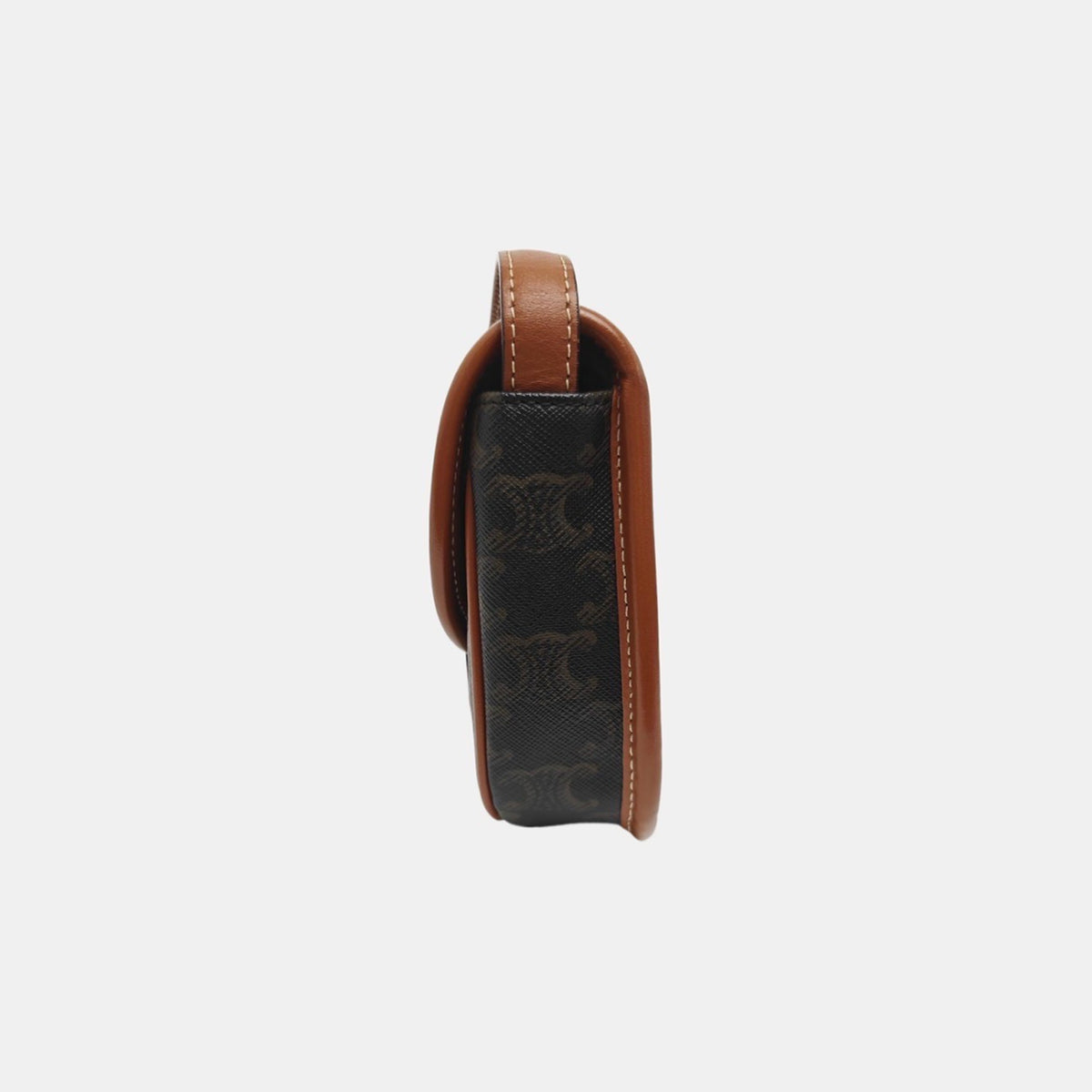 Celine - Triomphe - Leather - Brown - (mini)