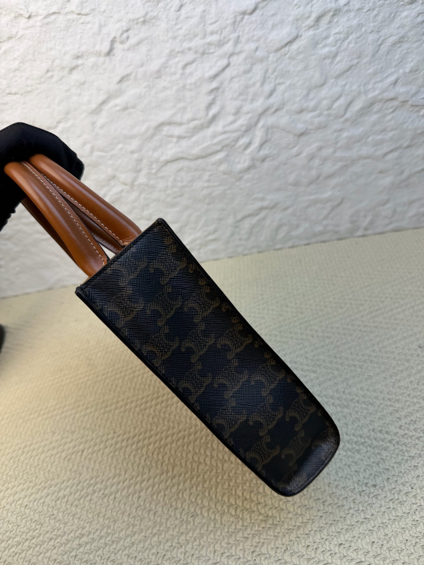 Celine - Triomphe - Leather - Brown - (mini)