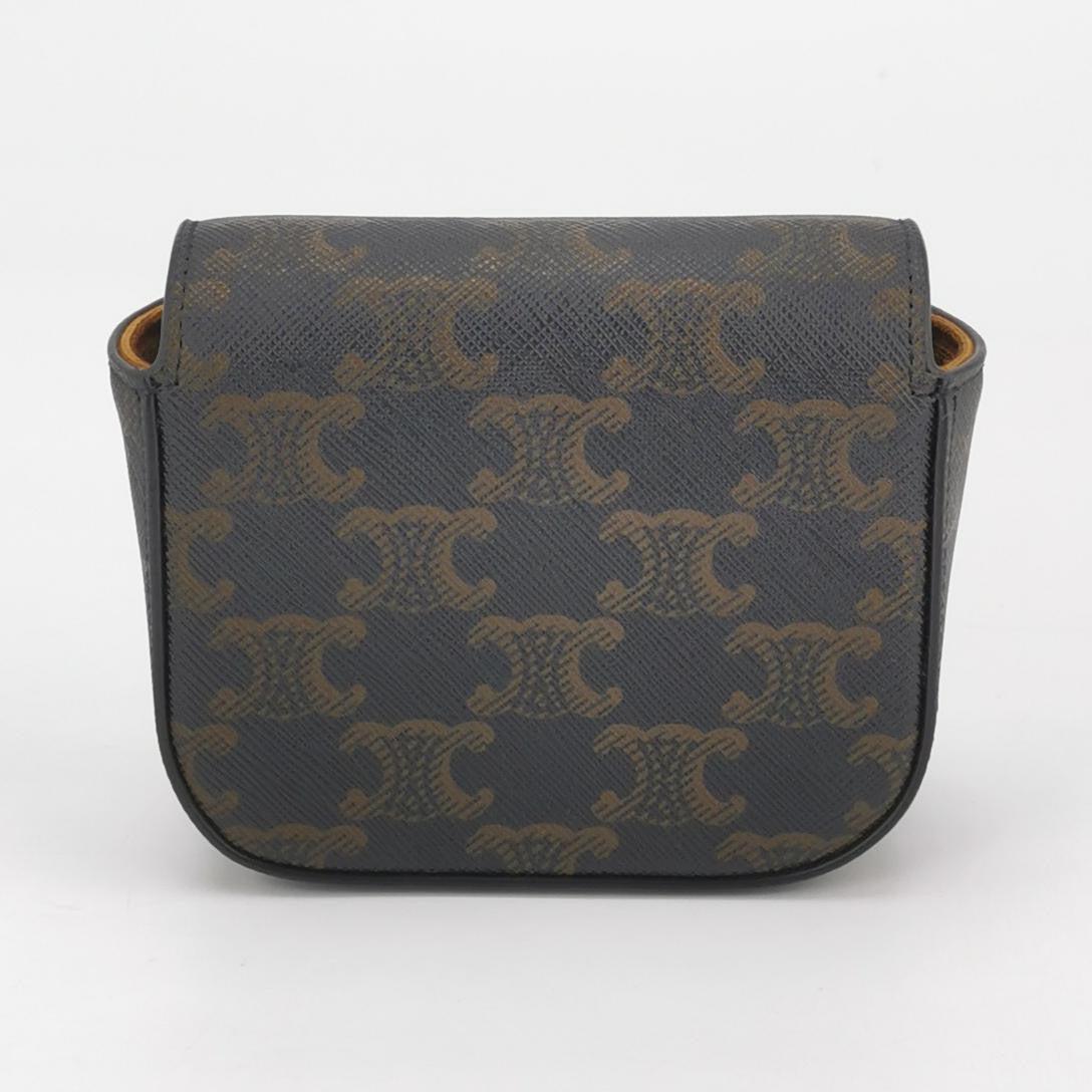 Celine - Triomphe - Leather - Brown - (mini)