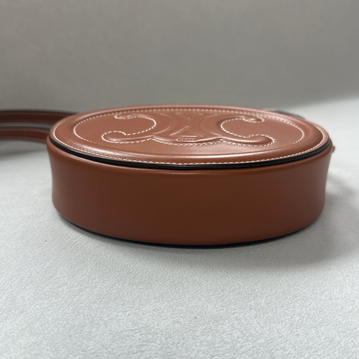 CELINE - Triomphe - Leather - Brown - (mini)