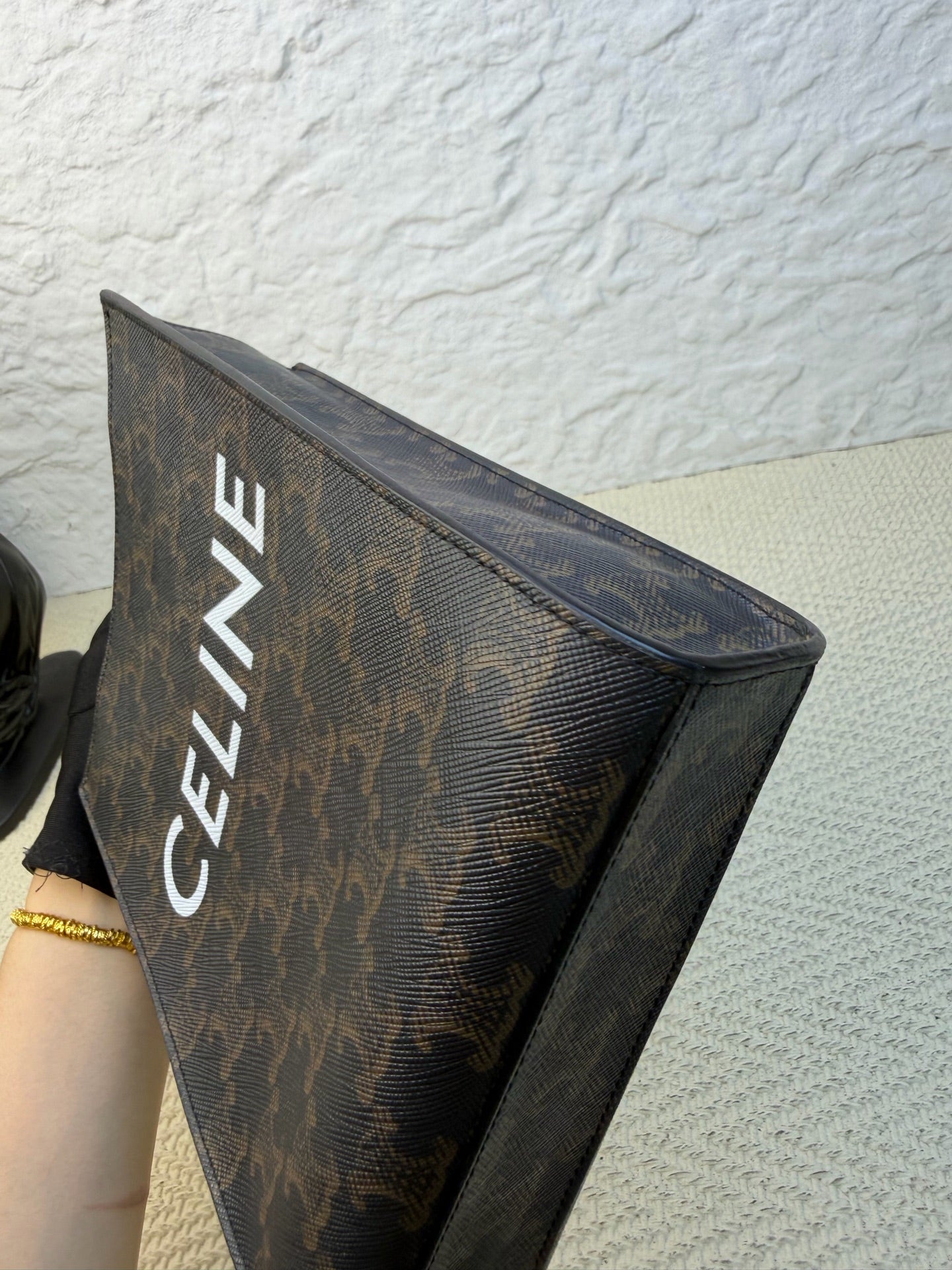 Celine - Triomphe - Leather - Brown - (mini)