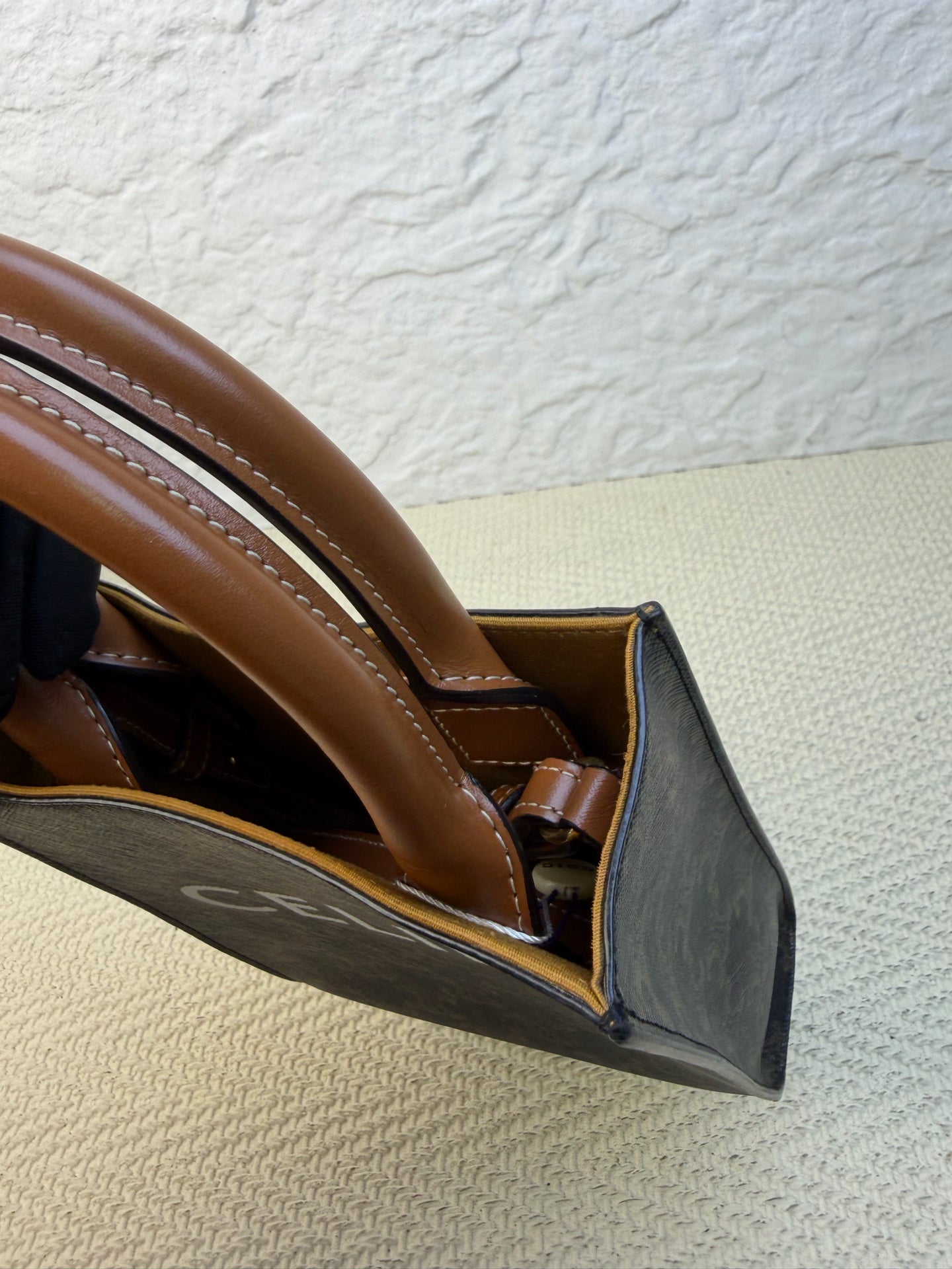 Celine - Triomphe - Leather - Brown - (mini)