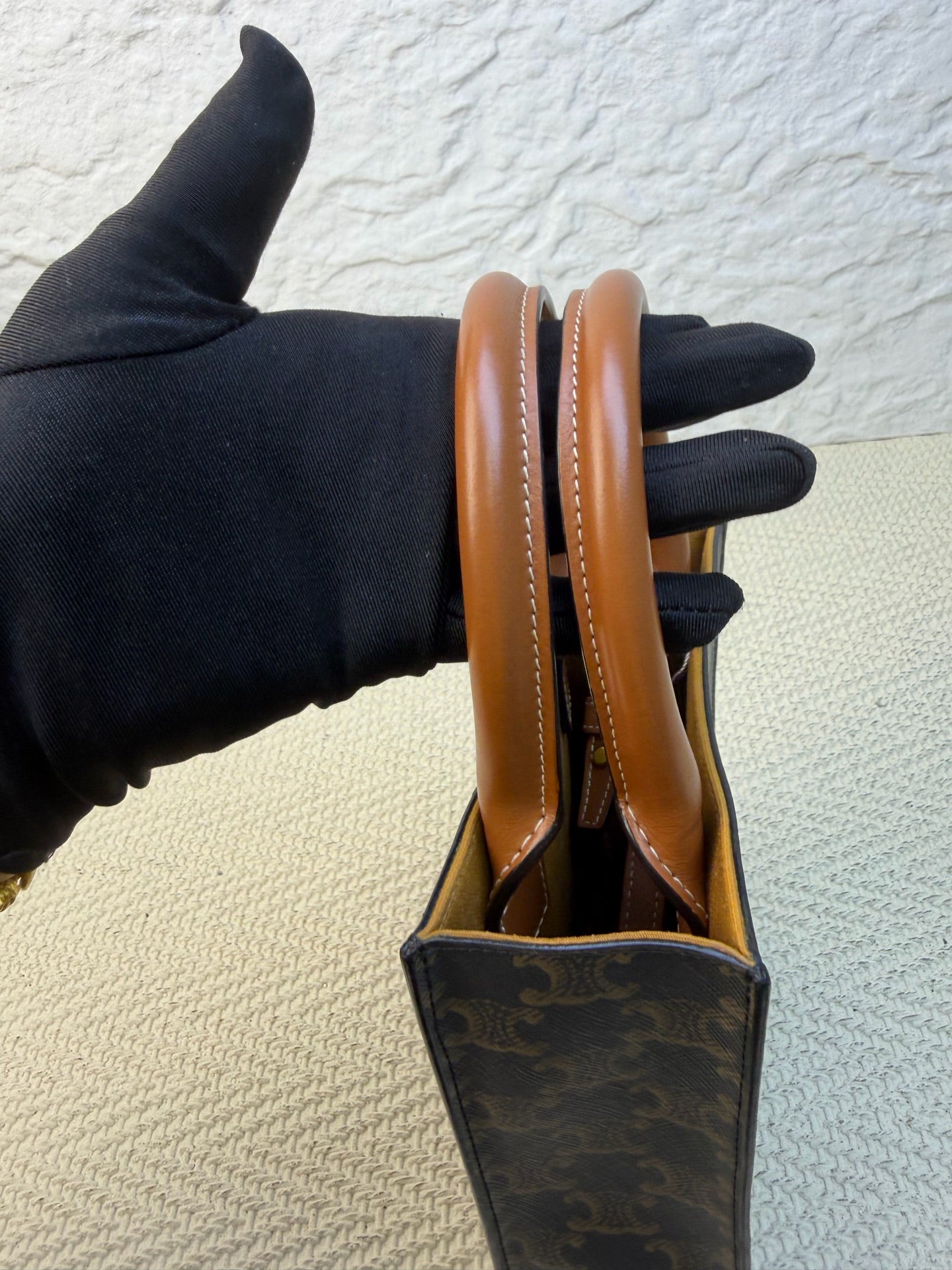 Celine - Triomphe - Leather - Brown - (mini)