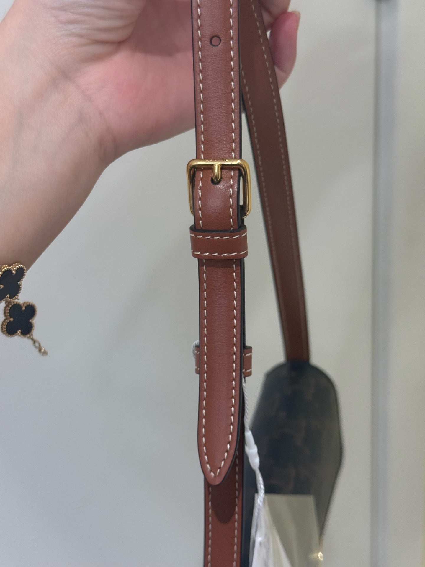 Celine - Triomphe - Leather - Brown - (mini)