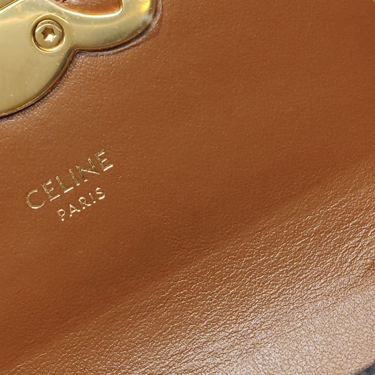 Celine - Triomphe - Leather - Brown - (mini)