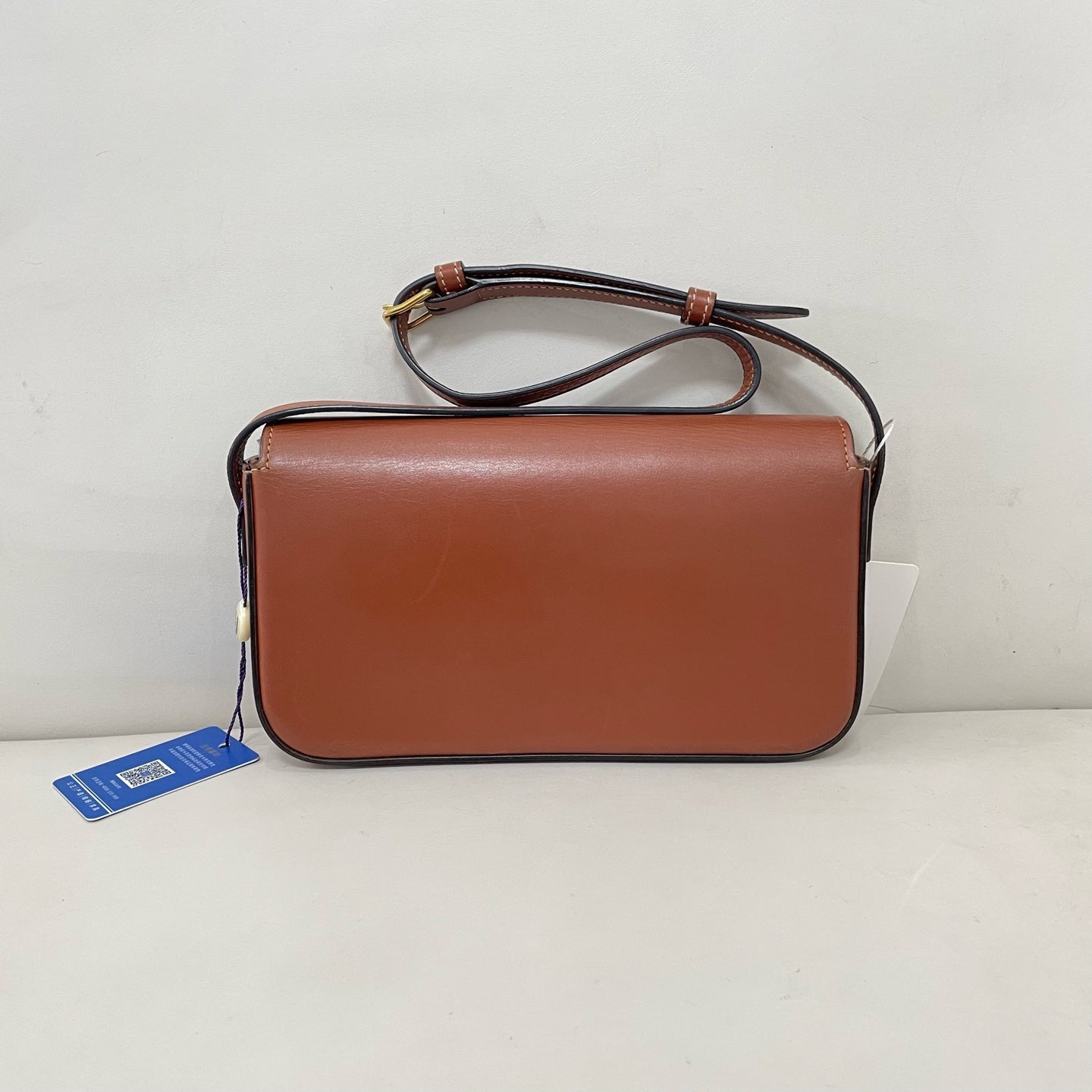 Celine - Triomphe - Leather - Brown - (small)