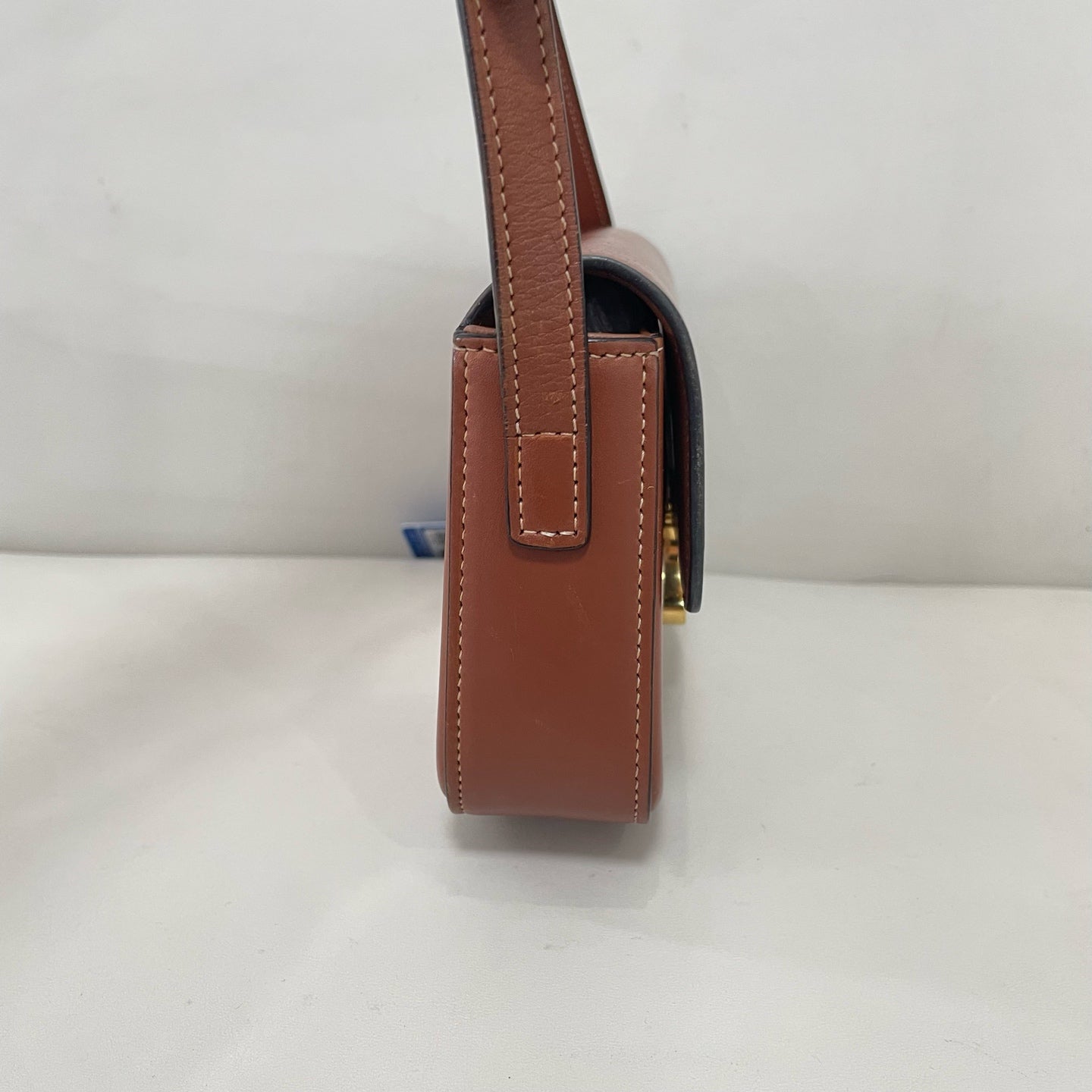 Celine - Triomphe - Leather - Brown - (small)