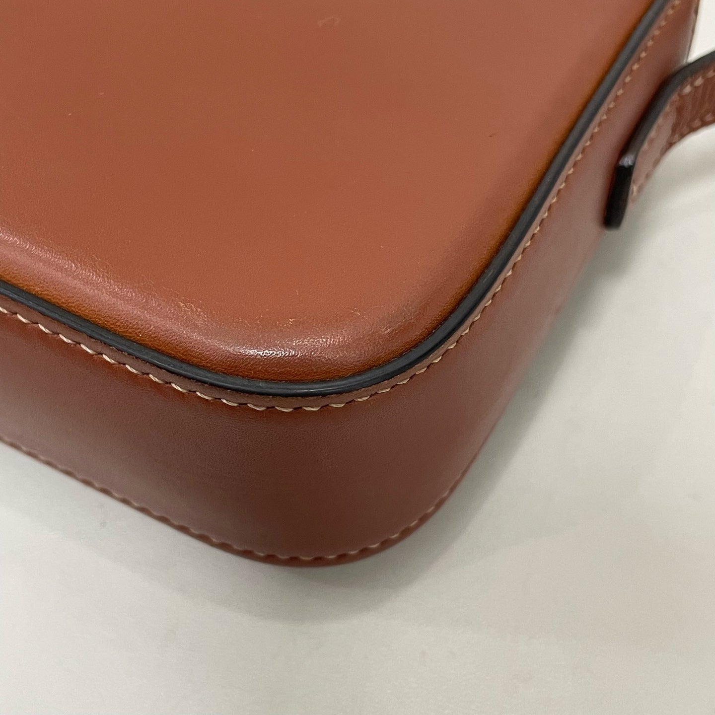 Celine - Triomphe - Leather - Brown - (small)