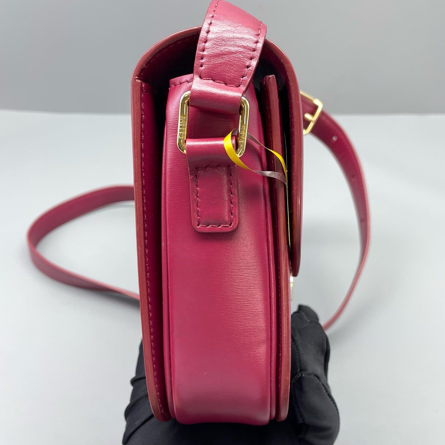 Celine - Triomphe - Leather - Burgundy - (mini)