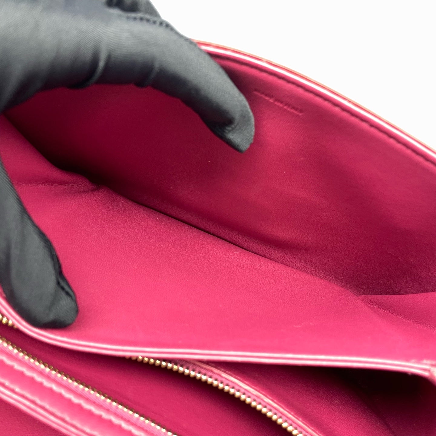 Celine - Triomphe - Leather - Burgundy - (mini)