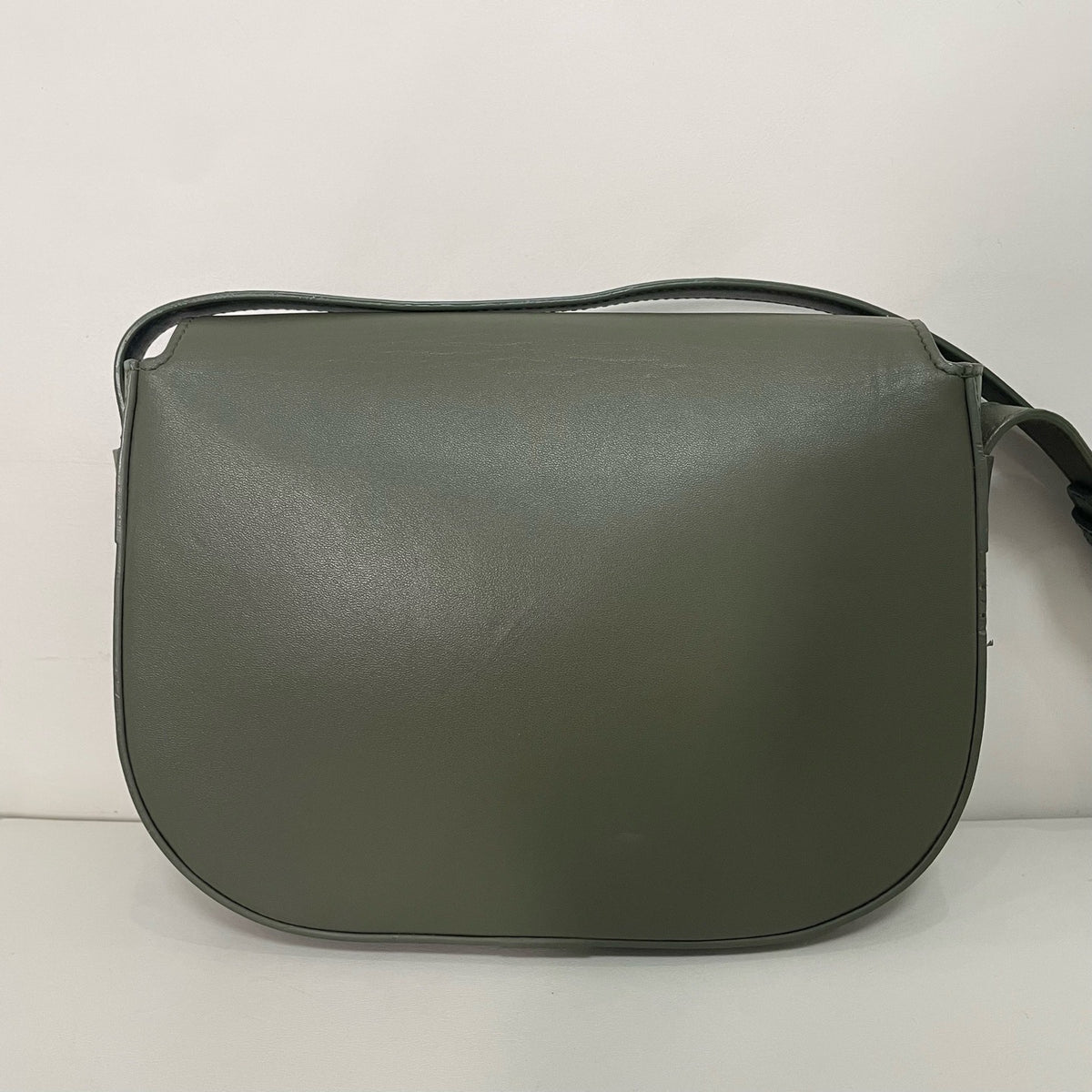 Celine - Triomphe - Leather - Green