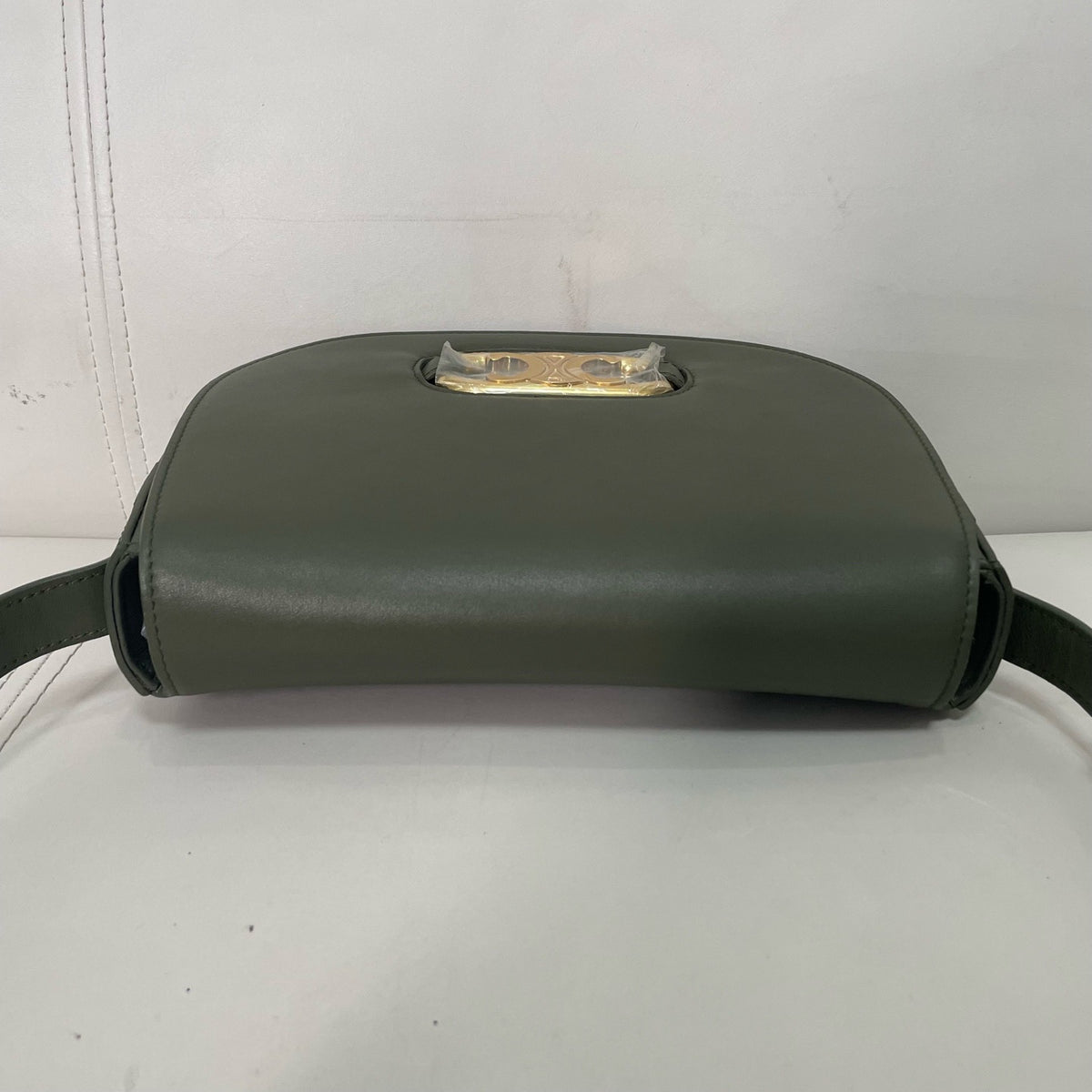 Celine - Triomphe - Leather - Green