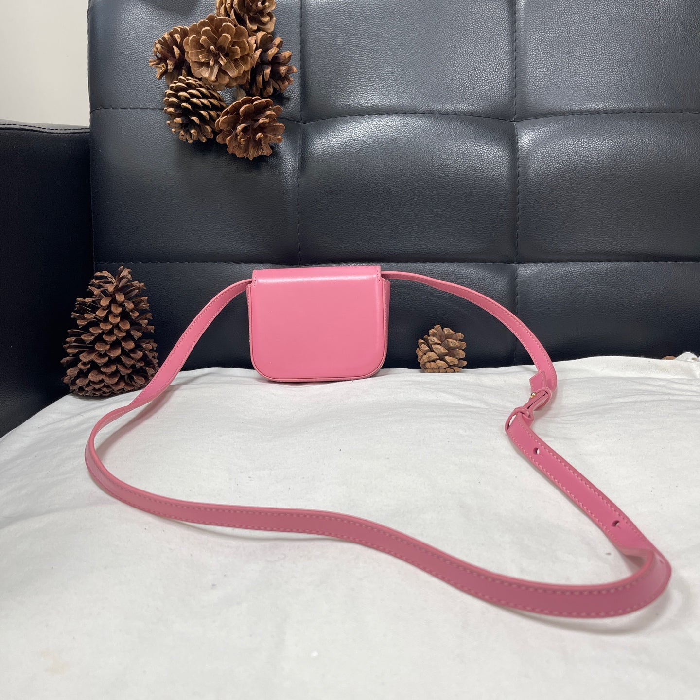 Celine - Triomphe - Leather - Pink - (mini)